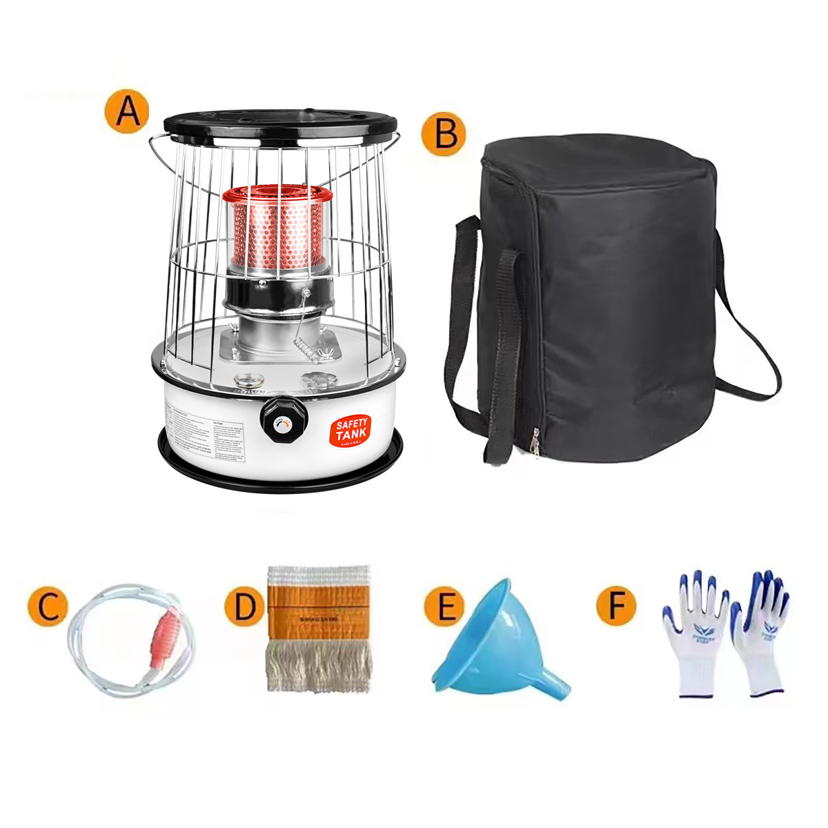 Home Cooking Heater - Kaldırılabilir Gazyağı Soba Isıtıcı Açık Buzda