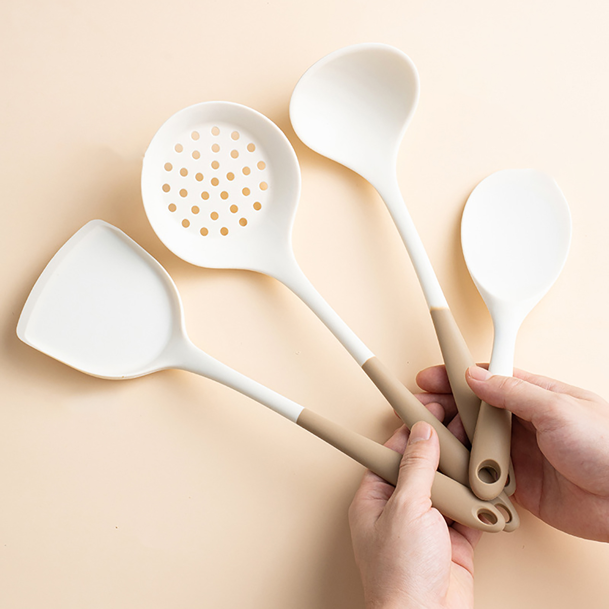 4 adet silikon mutfak aletleri - Home Cooking Cookbook incelemesi ve fiyatı